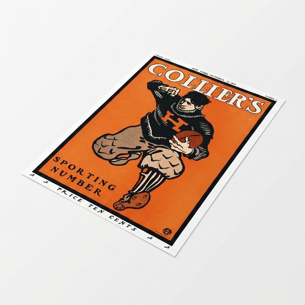 Collier's Sporting Póster — vista 4