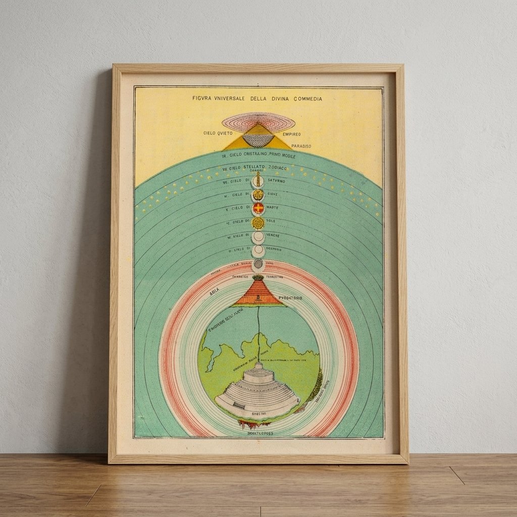 La Divina Comedia: Figura Universal del Viaje Celestial — vista 3