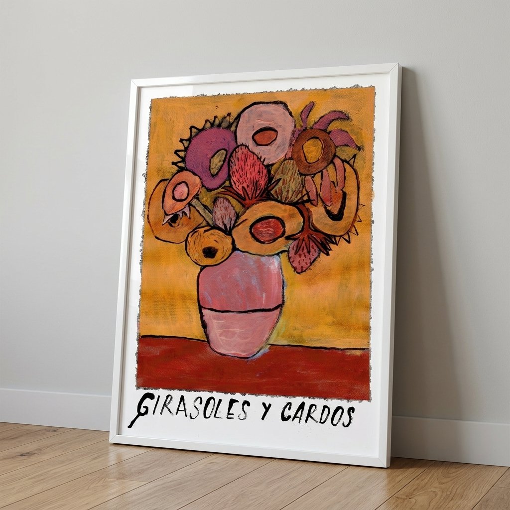 Girasoles y Cardos — vista 3