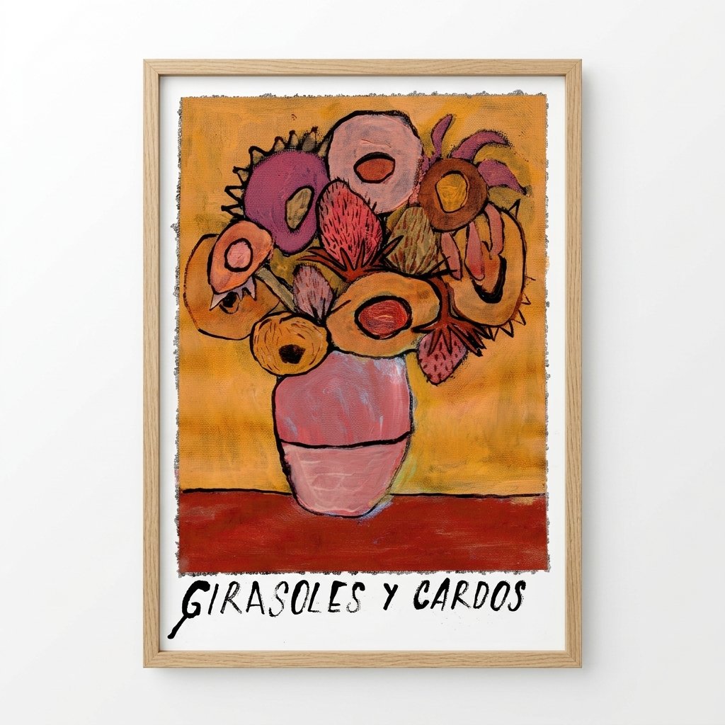 Girasoles y Cardos — vista 4