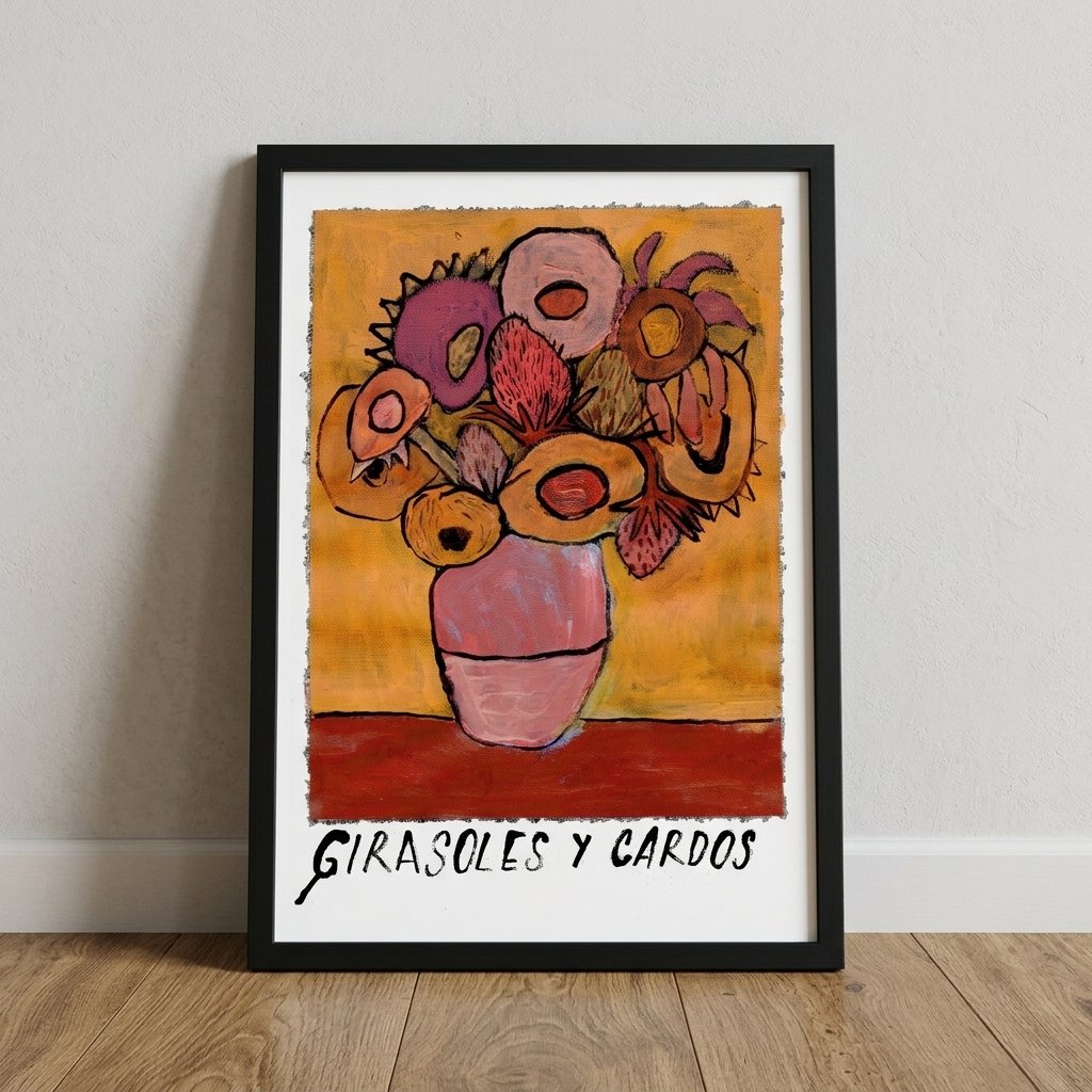 Girasoles y Cardos — vista alternativa