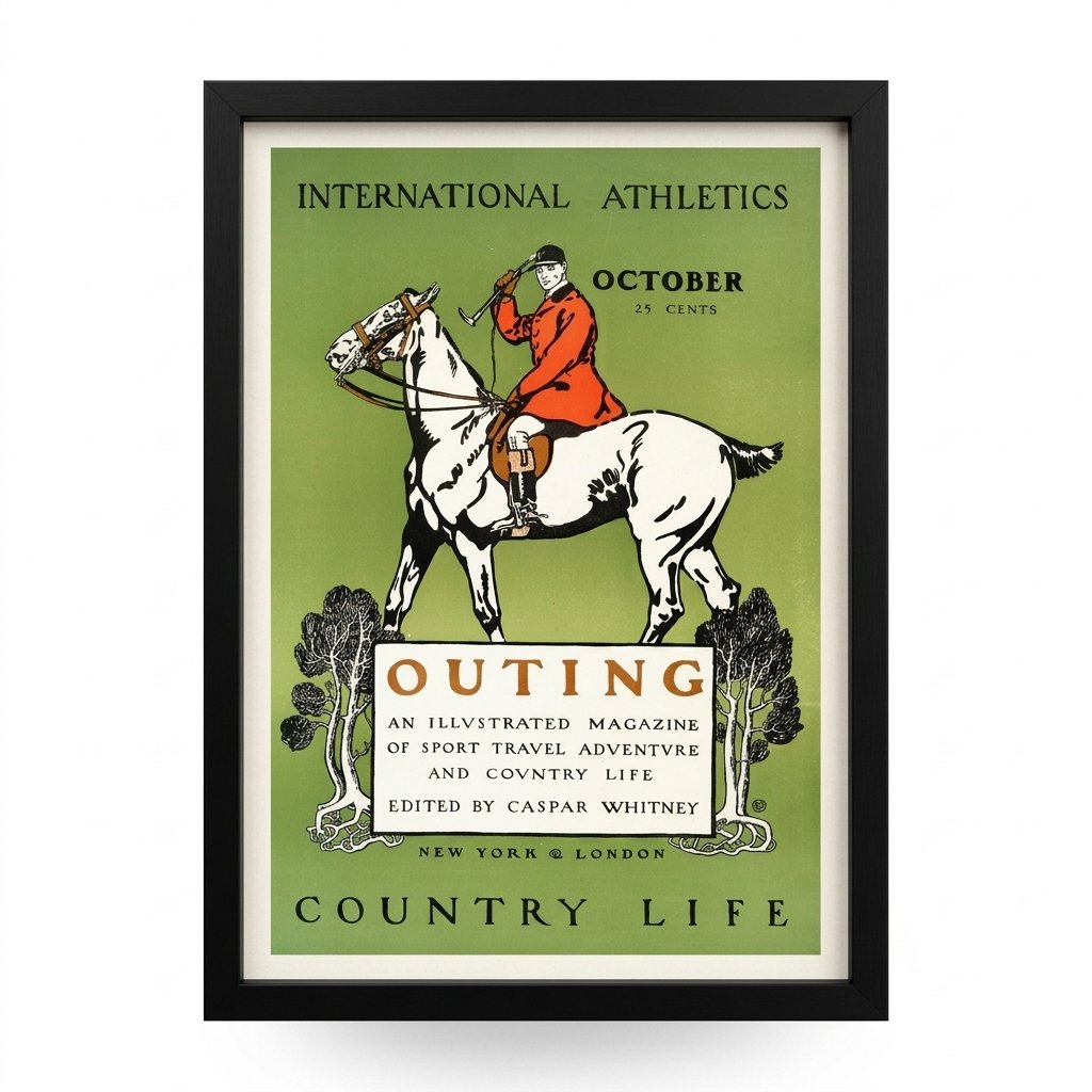 Outing: La Revista de Aventura y Deportes - Portada Ilustrada — vista 5