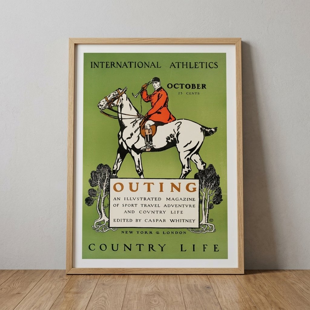 Outing: La Revista de Aventura y Deportes - Portada Ilustrada — vista alternativa