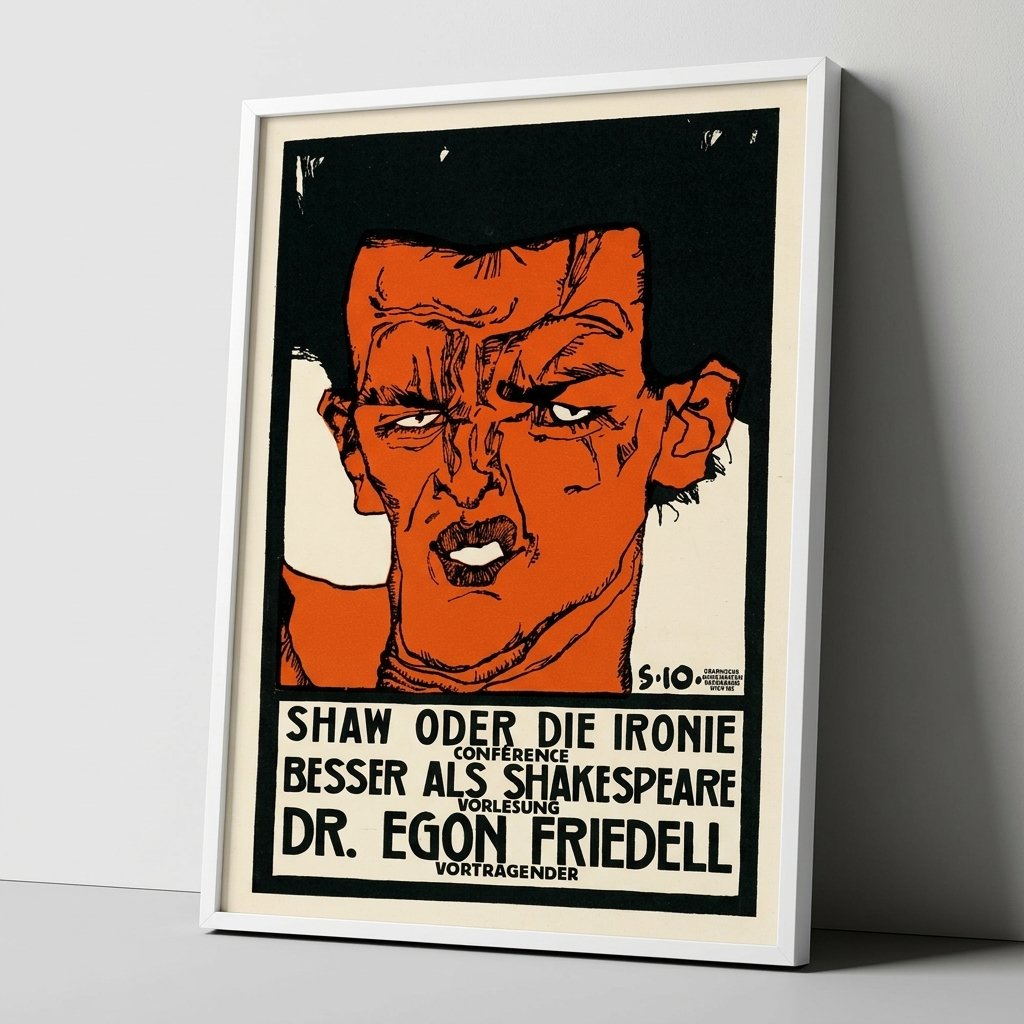 Shaw oder die ironie Póster — vista alternativa