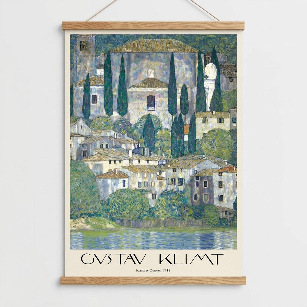 La Iglesia de Cassone - Paisaje con Cipreses — vista 5