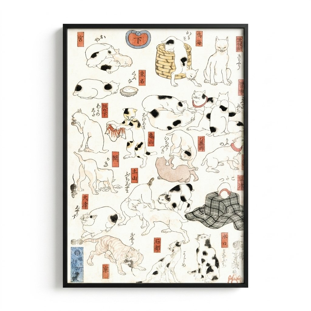 Los Gatos de las 53 Estaciones del Tōkaidō — vista 5