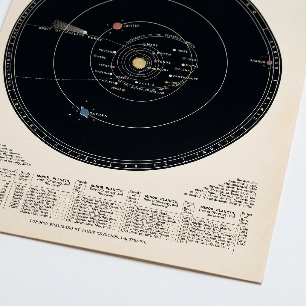 Diagramas Astronómicos: El Sistema Solar Transparente — vista 4