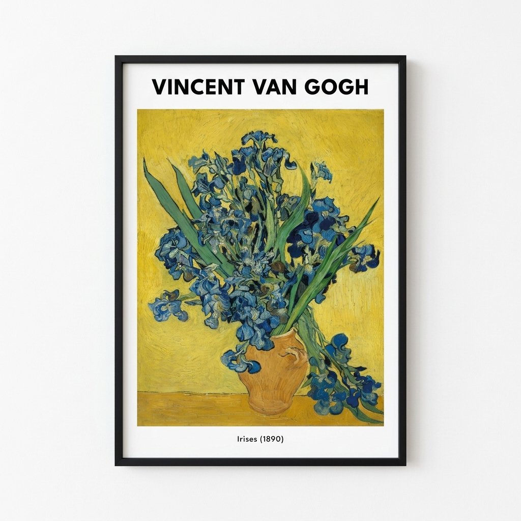 Iris - Flores en Violet y Azul — vista 5